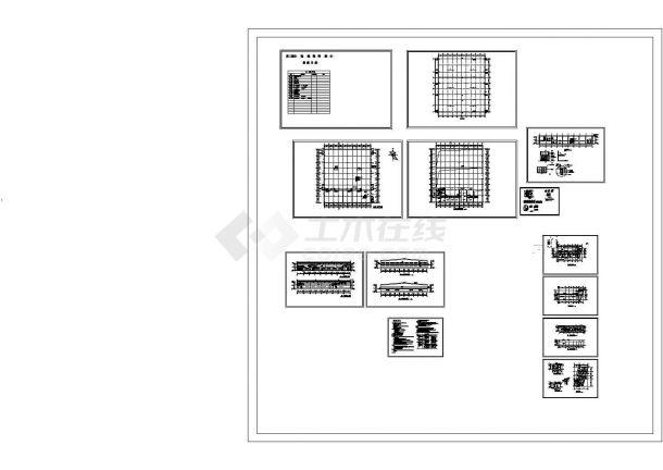 仓库装修装饰装修设计cad施工图_装饰工程_土木在线