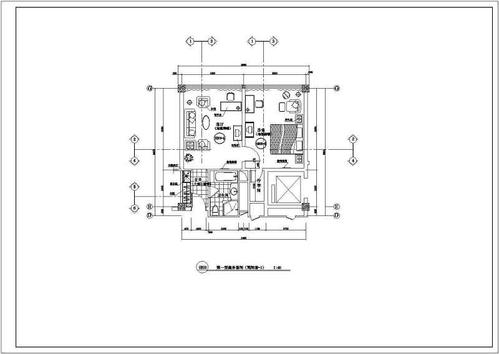 酒店客房 装修设计 施工图 布置图 图纸 ,土建工程设计施工图,誓谮