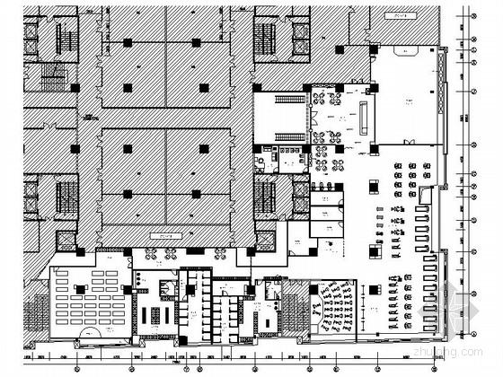 室内装修图体育空间健身俱乐部施工图现代风格俱乐部设计俱乐部装修