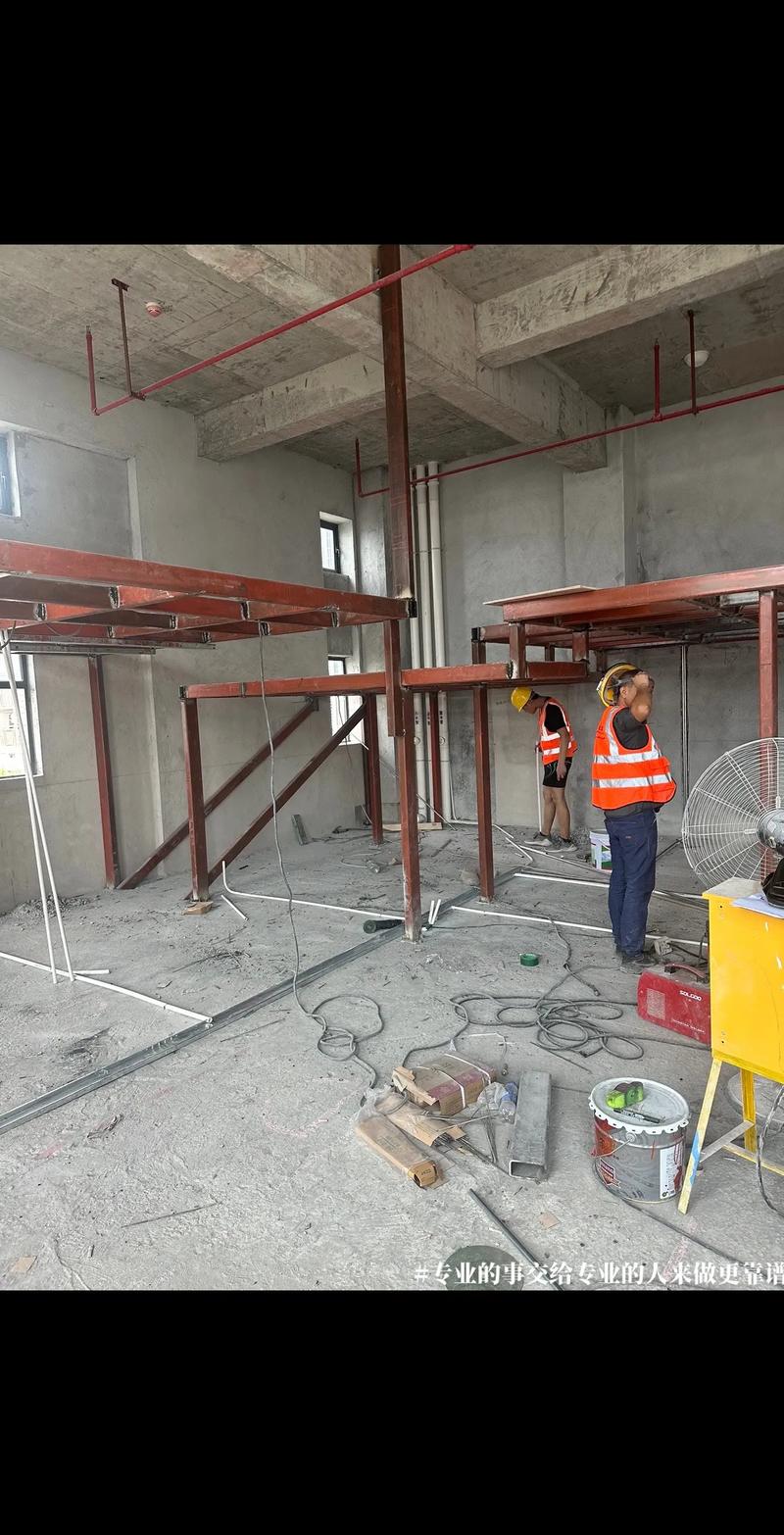 办公室装修施工现场.广州专业办公室装修公司,办公室装修设计,
